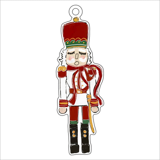 BPM-028 Classic Nutcracker | 0.25Acrylic Ornament |