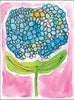 Blue Hydrangeas | 0.75in. Acrylic Cutout | Single