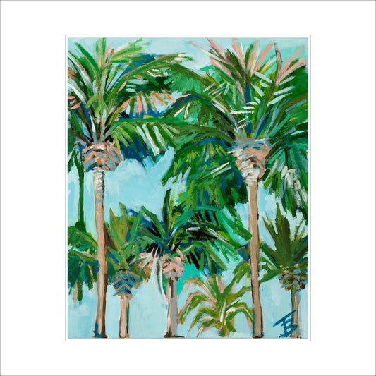 Palms | 0.75in. Acrylic Cutout 5x7 |