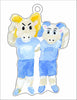 BTA-023 Ram Friends | 0.25in. Acrylic Ornament |