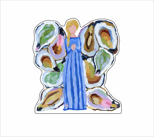 BTA-044 Oyster Angel | 0.75Acrylic Contour |