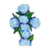 BTA-051 Flower Cross | 0.75Acrylic Contour