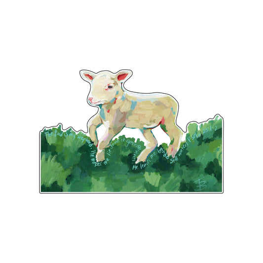 BTA-052 Psalm 23 Lamb | 0.75Acrylic Contour