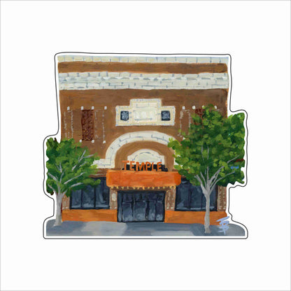BTA-063 Temple Theatre | 0.75Acrylic Contour