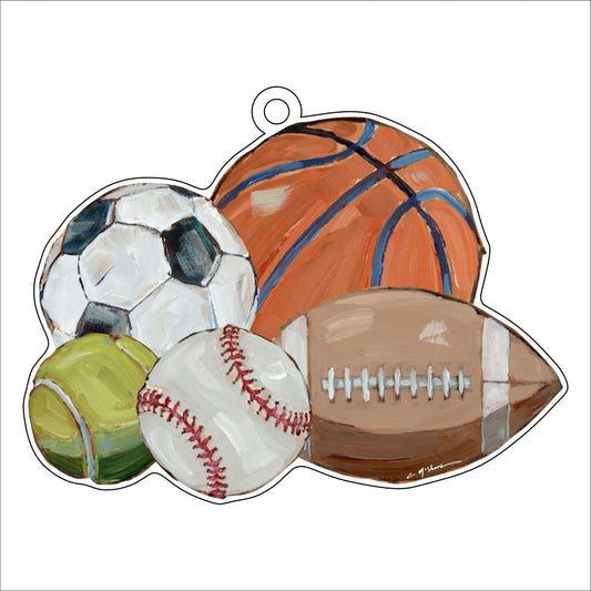 Balls | 0.25in. Acrylic Ornament | Case of 25