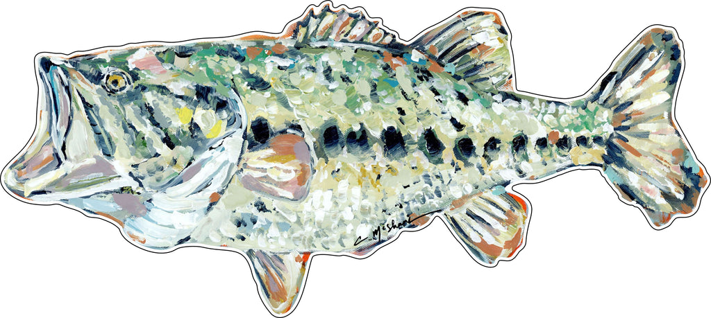 CMS-520 Bass Wall Giclee | 0.25Acrylic Contour | Case of 25
