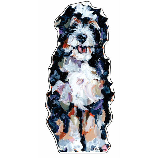 Bernedoodle | 0.75in. Acrylic Shelfie | Case of 25