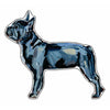 Blue Frenchie | 0.50in. Acrylic Mini | Case of 25