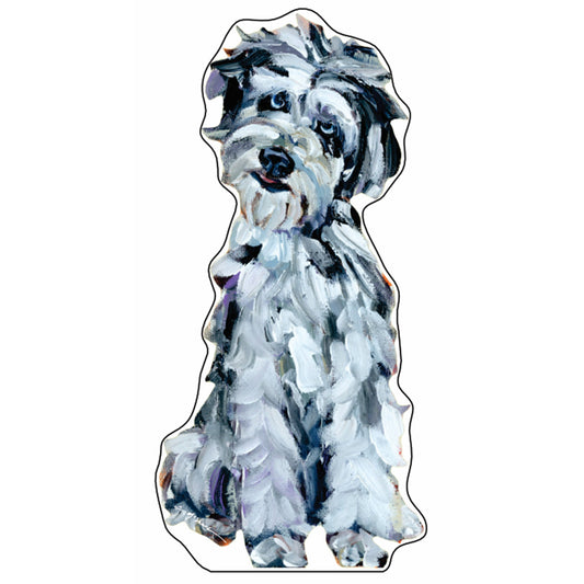 Blue Merle Doodle | 0.75in. Acrylic Shelfie | Case of 25