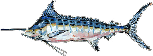 CMS-519 Blue Marlin Wall Giclee | 0.25Acrylic Contour | Case of 25