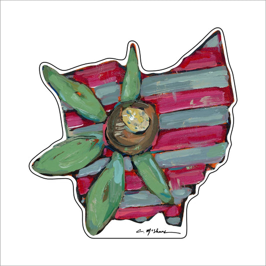 Buckeye Shelfie | 0.75in. Acrylic Cutout | Case Bundle any 10+ (Pack of 1)