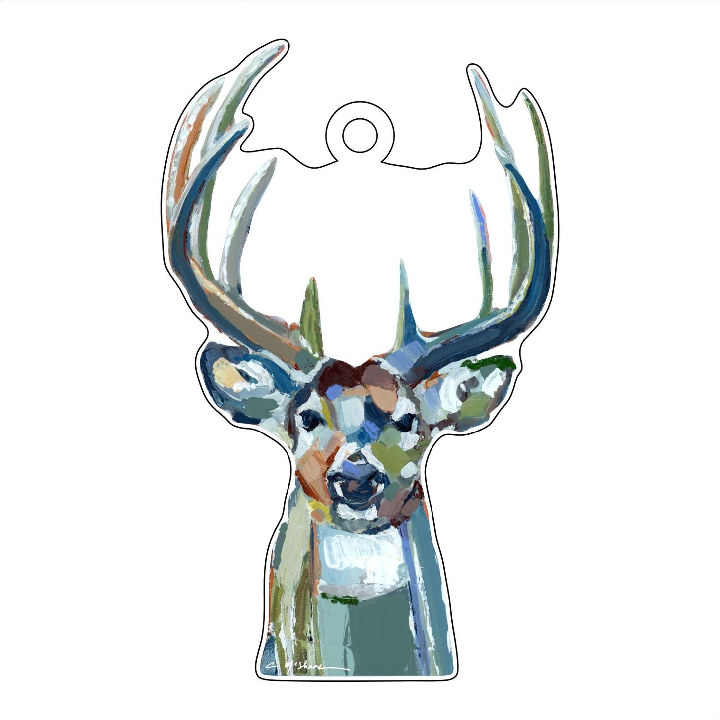 Bucky | 0.25in. Acrylic Ornament | Case of 25