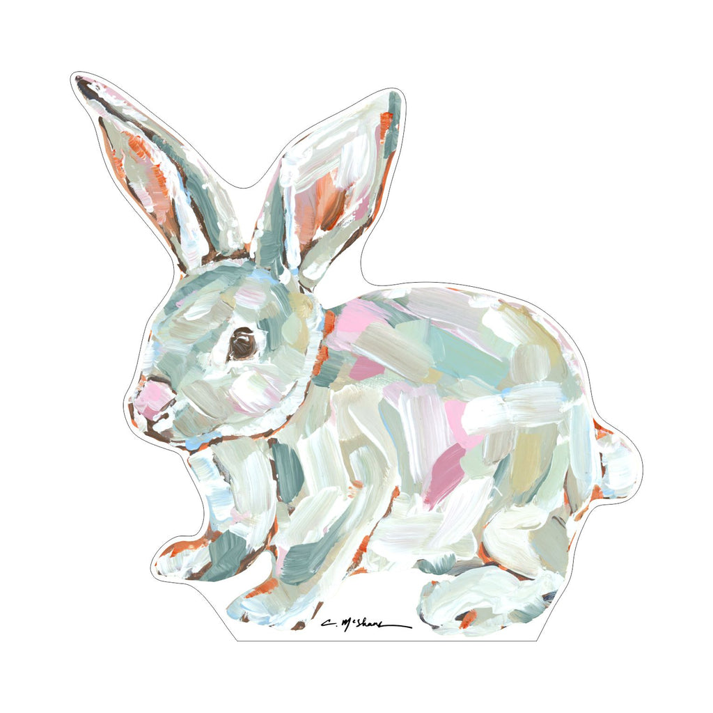 Bunny Hunny Pink | 0.75in. Acrylic Cutout | Case Bundle any 10+ (Pack of 1)