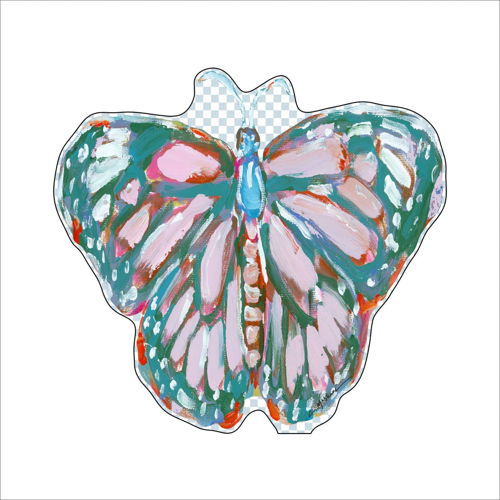Butterfly 1 | 0.50in. Acrylic Mini | Case of 25