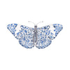 CCRT-044 Butterfly Blue Chinoiserie Mini | 0.50" Acrylic Cutout | Case Bundle of 25