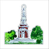 CAA-015 Heathwood Ornament | 0.25in. Acrylic Ornament