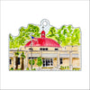 CAA-023 Cardinal Newman Ornament | 0.25in. Acrylic Ornament