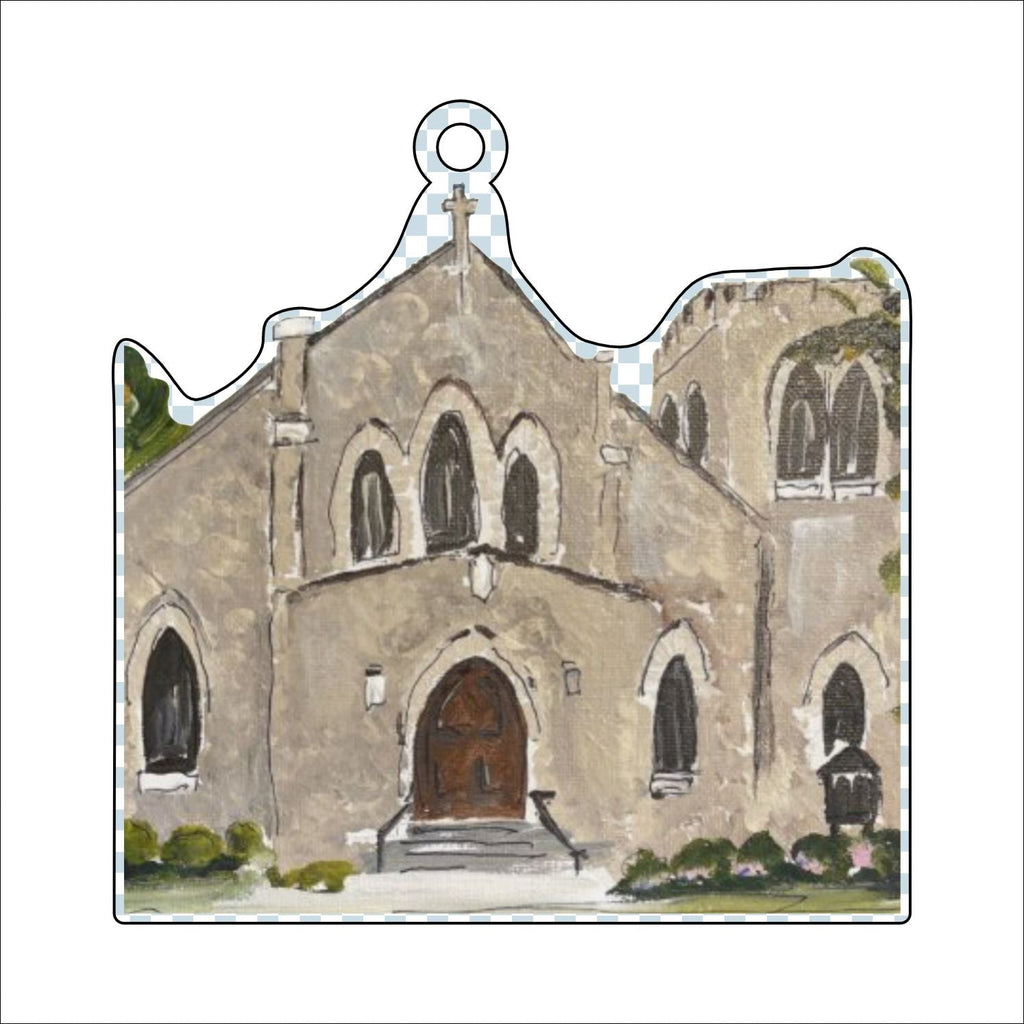 CAA-025 St. Johns Ornament | 0.25in. Acrylic Ornament