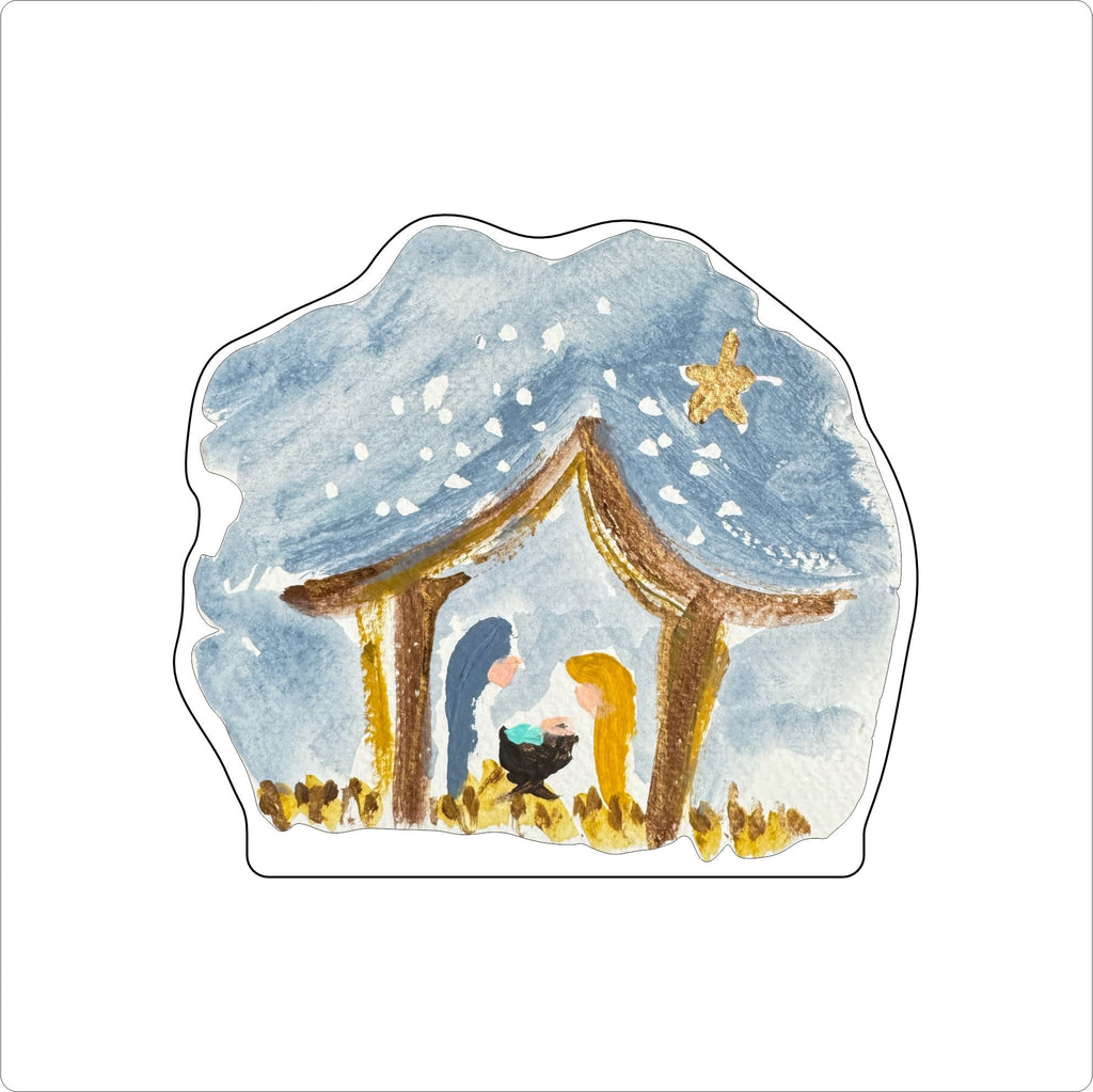 CAA-048  Nativity Mini | 0.50in. Acrylic
