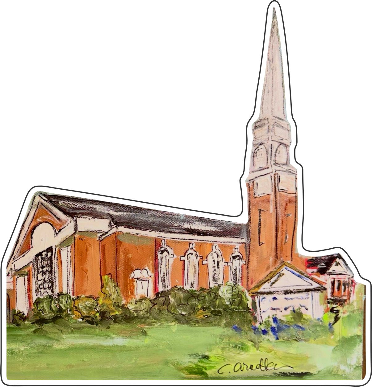 CAA-073 Eastminster Presbyterian Mini | 0.50Acrylic Mini |