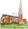 CAA-074 Eastminster Presbyterian Ornament | 0.25Acrylic Ornament |