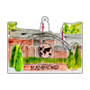 CAA-083 Hammond Keychain | 0.125Acrylic Keychain | Set of 10