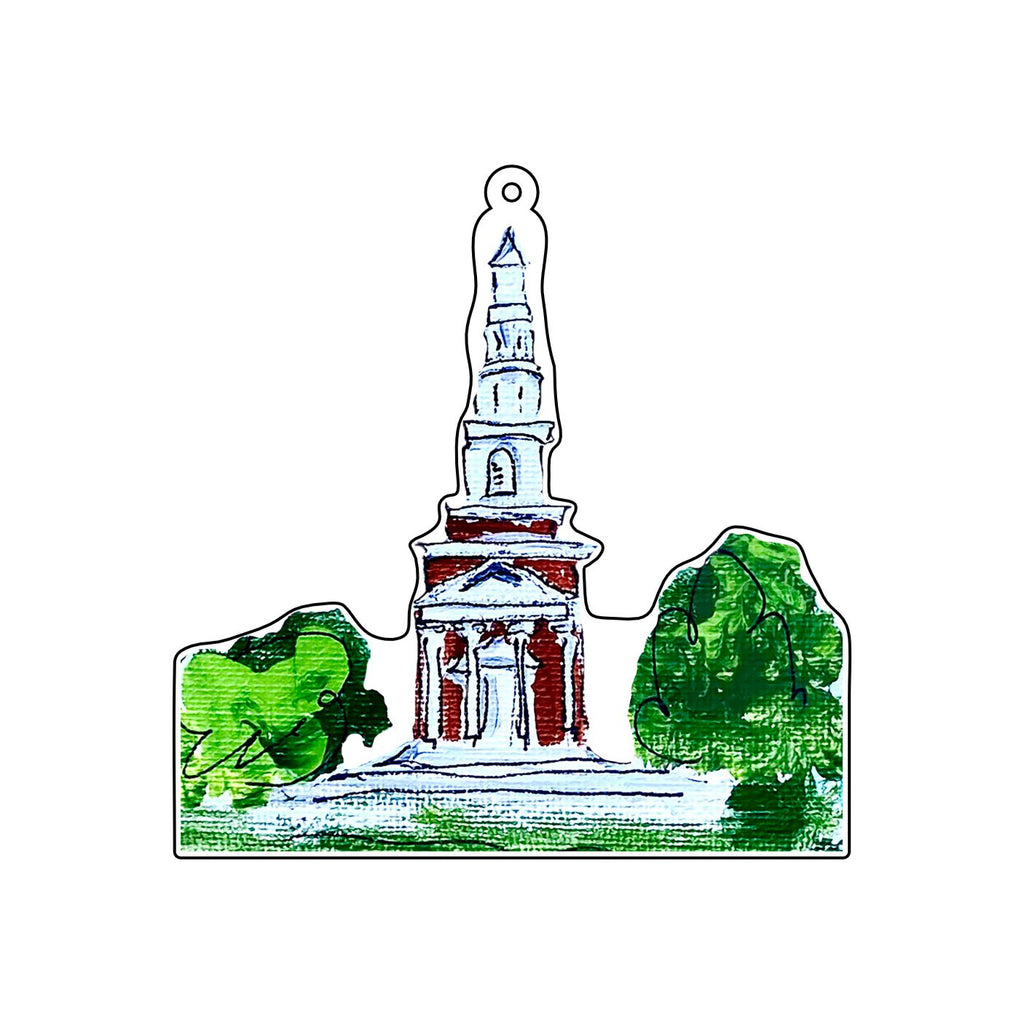 CAA-084 Heathwood School Keychain | 0.125Acrylic Keychain | Set of 10