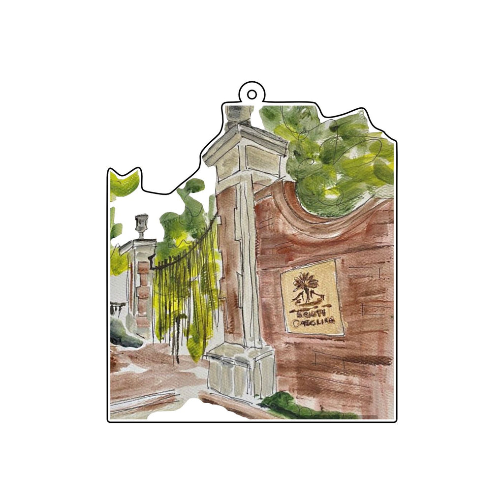 CAA-085 USC Keychain | 0.125Acrylic Keychain | Set of 10