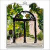 CAA-086 UGA Keychain | 0.125Acrylic Keychain | Set of 10