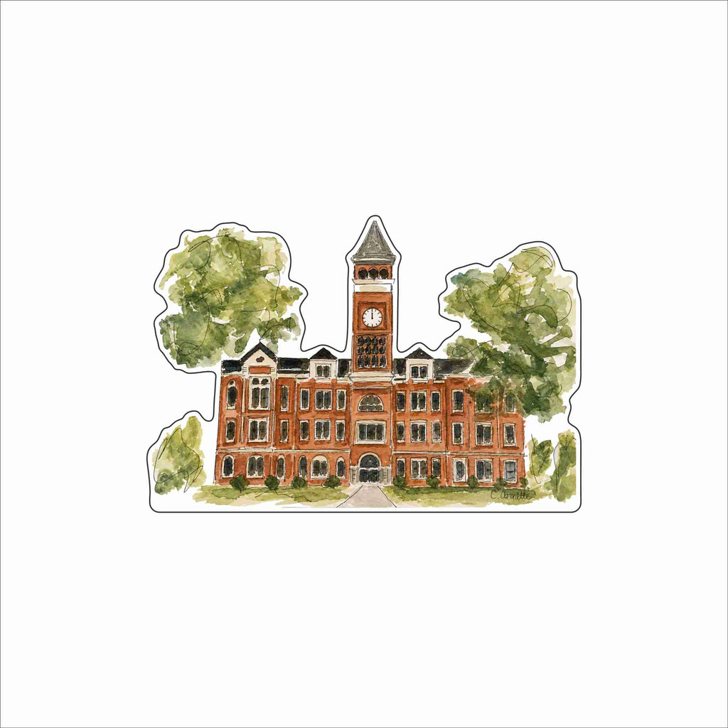 CAA-089 Tillman Hall Mini | 0.50Acrylic Mini Contour