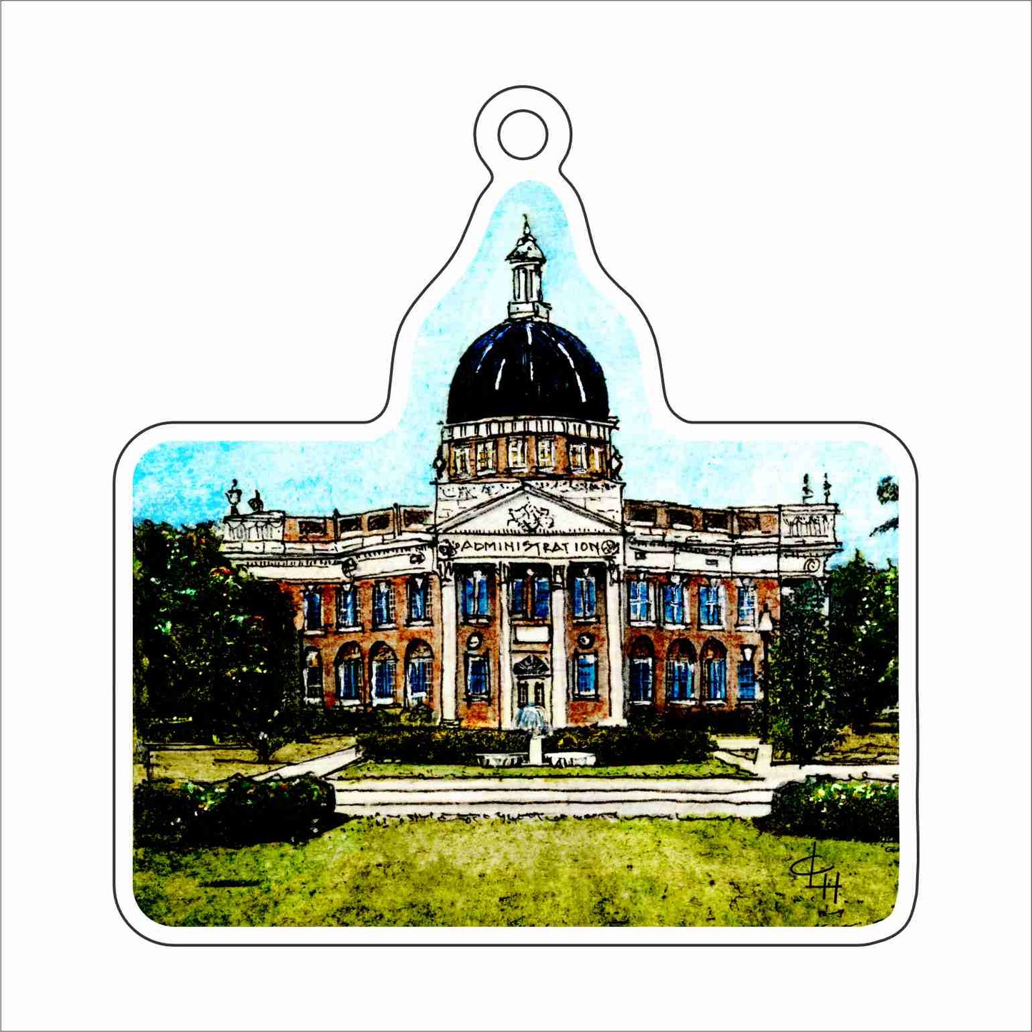 CAH-001 The Dome Ornament | 0.25Acrylic Ornament