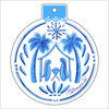 CAR-001 Nativity | 0.25in. Acrylic Ornament | Bulk (Batch of 55)