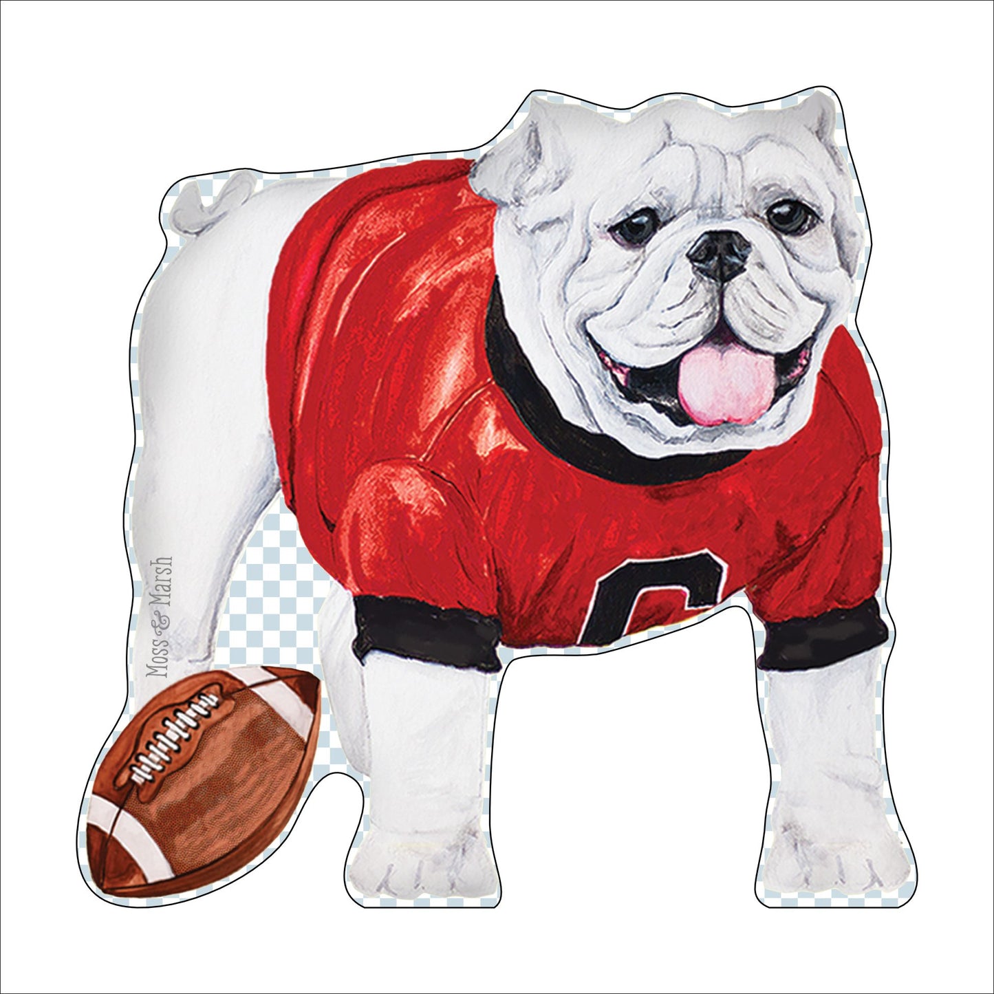 CBR-002 Bulldog | 0.75in. Acrylic Cutout | Case (any 10+)