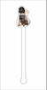 CBR-004 TN Smokey | 0.125in. Acrylic Drink Stirrer| Case Bundle of 100