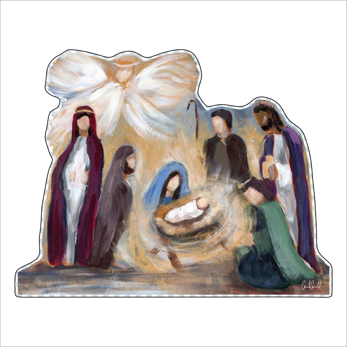 CCA-006 Nativity | 0.75in. Acrylic Cutout | Case (any 10+)