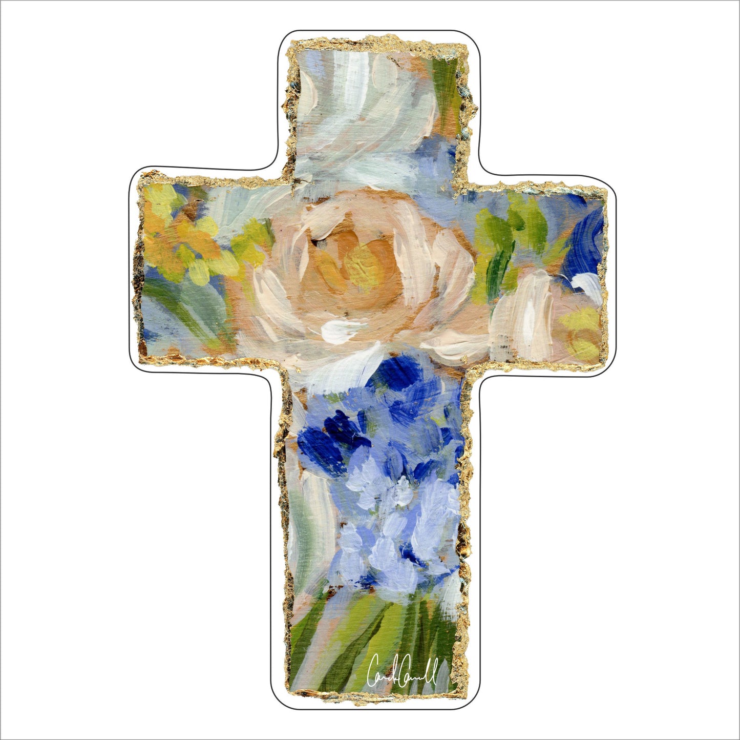 CCA-008 Blue Cross | 0.75in. Acrylic Cutout | Case (any 10+)