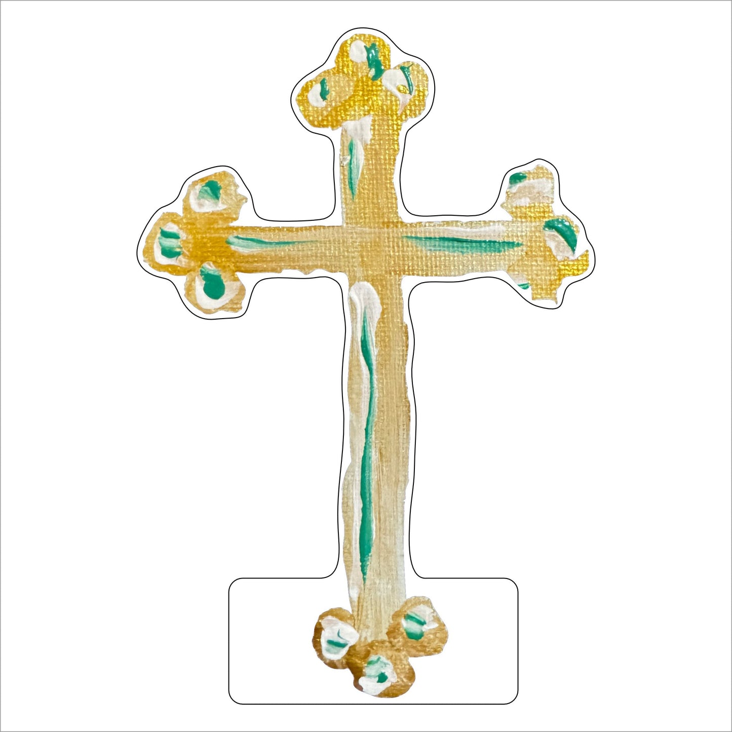 CAA-038 Cross II | 0.75in. Acrylic