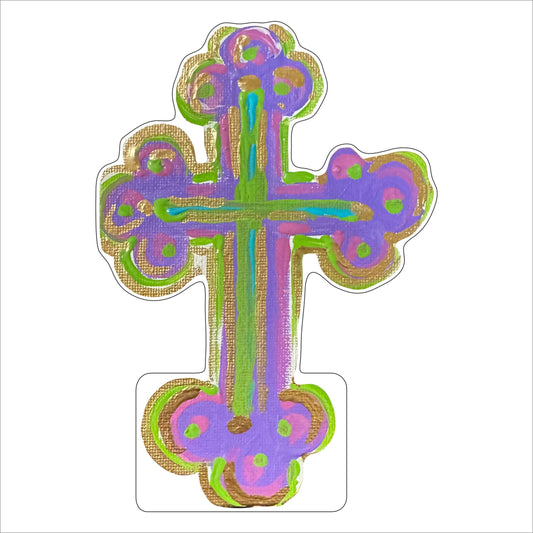 CAA-040 Cross IV | 0.75in. Acrylic