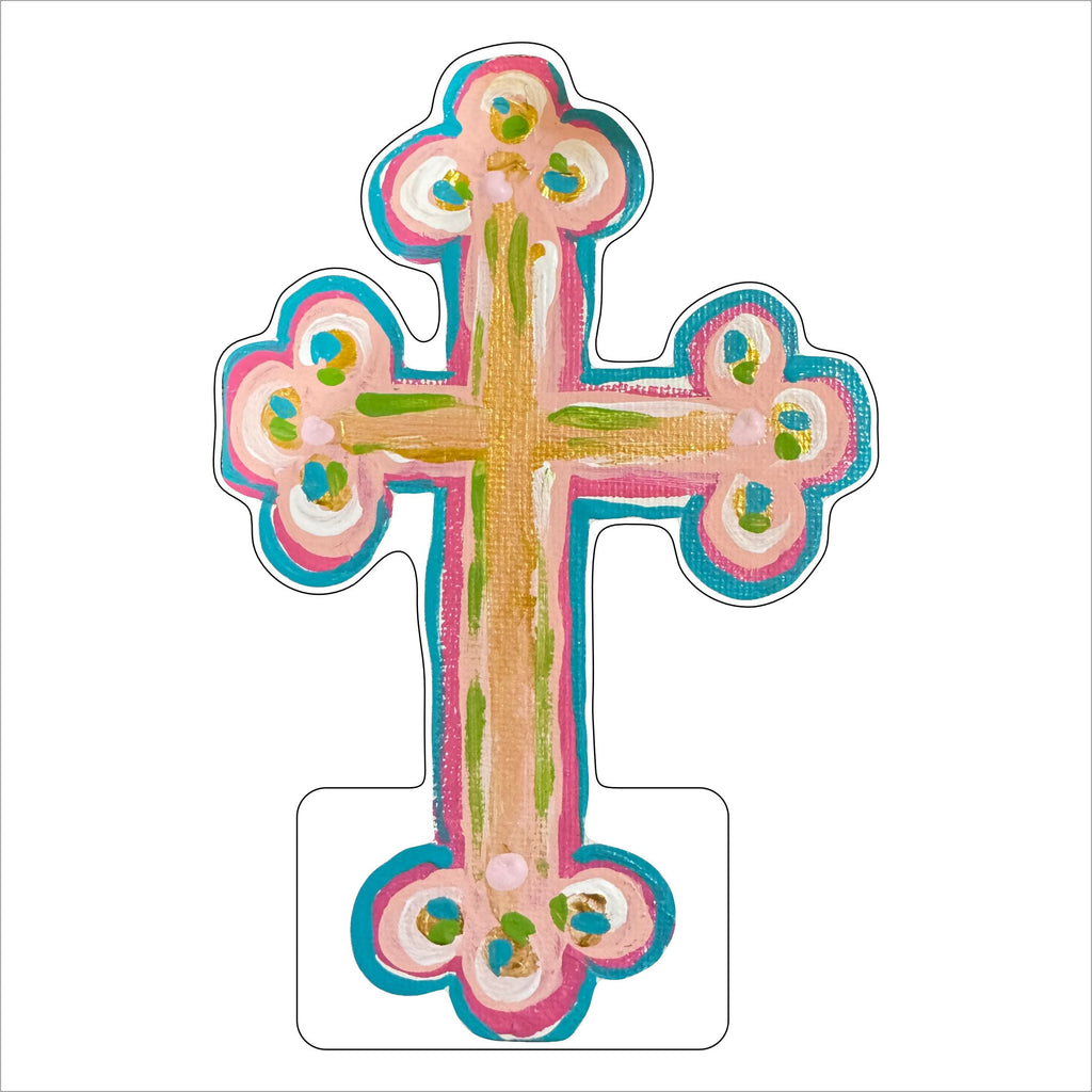 CAA-041 Cross V | 0.75in. Acrylic
