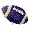 CCH-009 Purple Football Mini | 0.50Acrylic Mini Contour