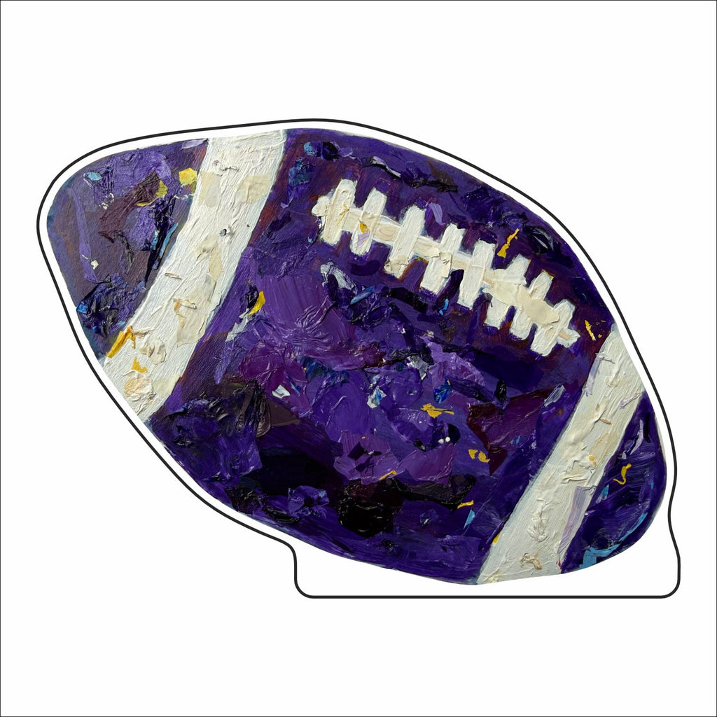 CCH-009 Purple Football Mini | 0.50Acrylic Mini Contour