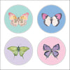 CCRT-002 Summer Coaster | 0.50in. Acrylic Coaster (no cork) | (Pack of 4)