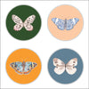 CCRT-003 Autumn Coaster | 0.50in. Acrylic Coaster (no cork) | (Pack of 4)