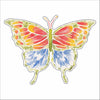CCRT-074 Sunset Butterfly | 0.75in. Acrylic Contour | Case Bundle of 25