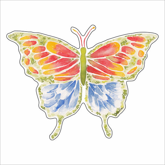 CCRT-074 Sunset Butterfly | 0.75in. Acrylic Contour | Case Bundle of 25