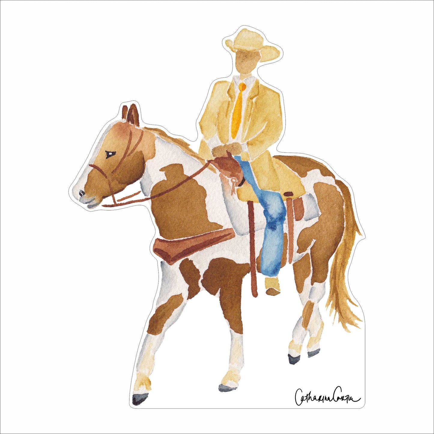 CCRT-079 Cowboy | 0.75in. Acrylic Contour | Case Bundle of 25