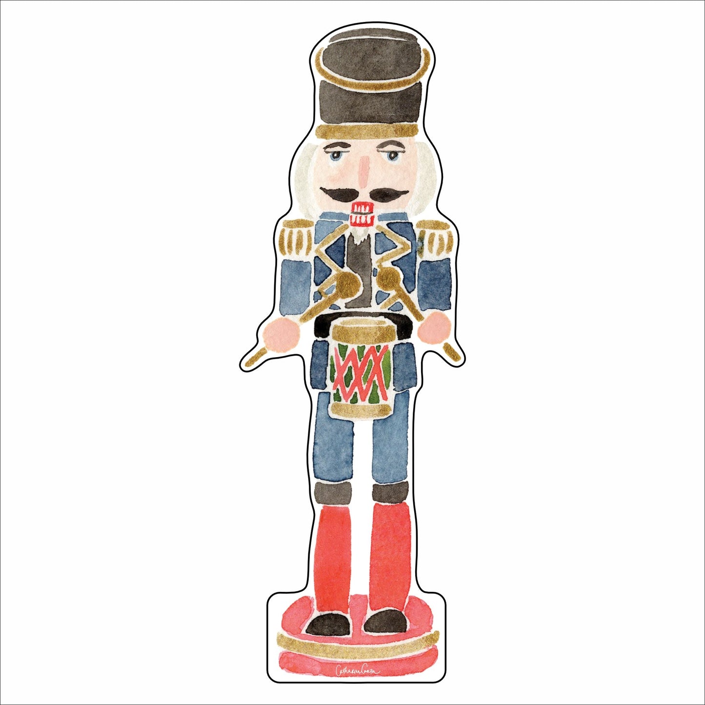 CCRT-086 Nutcracker Drum | 0.75in. Acrylic Contour |