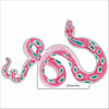 CCRT-092 Pink Snake | 0.75in. Acrylic Contour | Case Bundle of 25