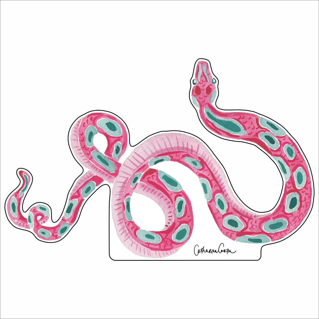 CCRT-092 Pink Snake | 0.75in. Acrylic Contour | Case Bundle of 25