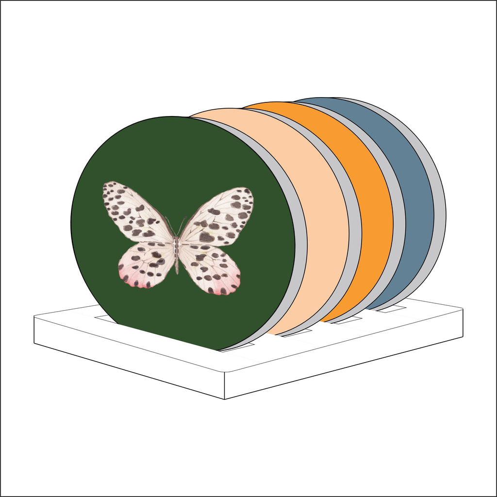 CCRT-ST1 Coaster Holder | 0.50in. Acrylic | Case (Bundle of 25)